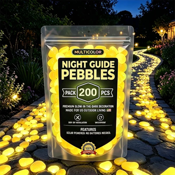 Night Guide Pebbles-Yellow Night Guide Pebbles-Yellow