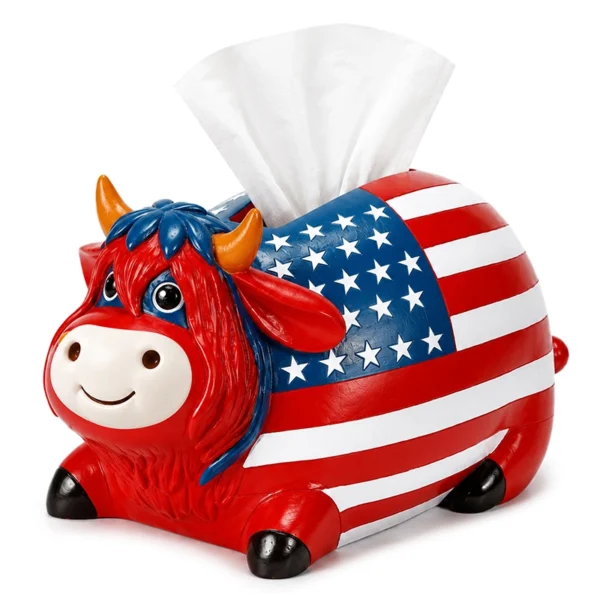 Tissue box-Red Flag-Design